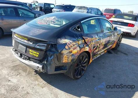 2020 Tesla Model 3 Performance Dual Motor All-Wheel Drive from USA, damaged, VIN 5YJ3E1EC8LF791925